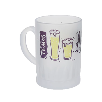 Caneca de Chopp Jateada Personalizada